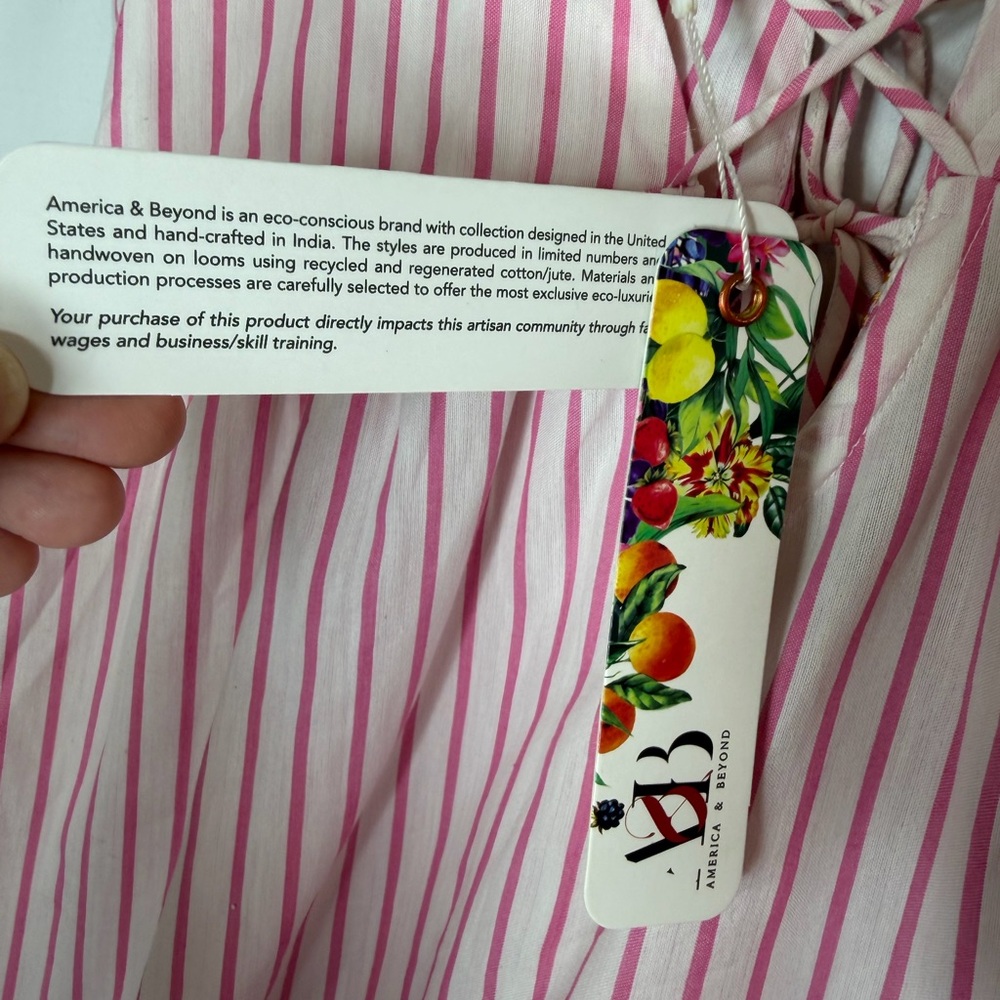 NWT America & Beyond 100% Cotton Dress - Picture 3 of 4